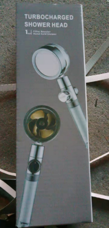 High-Performance Shower Head with Built-In Water Filter and Flow Control