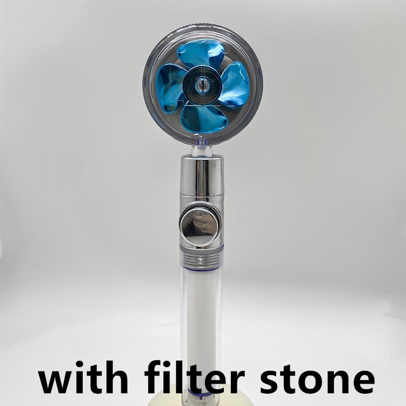 High-Performance Shower Head with Built-In Water Filter and Flow Control