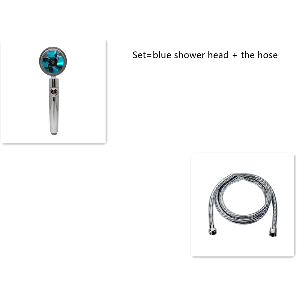 High-Performance Shower Head with Built-In Water Filter and Flow Control