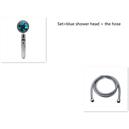 High-Performance Shower Head with Built-In Water Filter and Flow Control