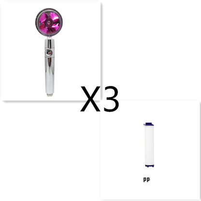 High-Performance Shower Head with Built-In Water Filter and Flow Control