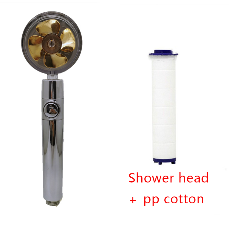 High-Performance Shower Head with Built-In Water Filter and Flow Control