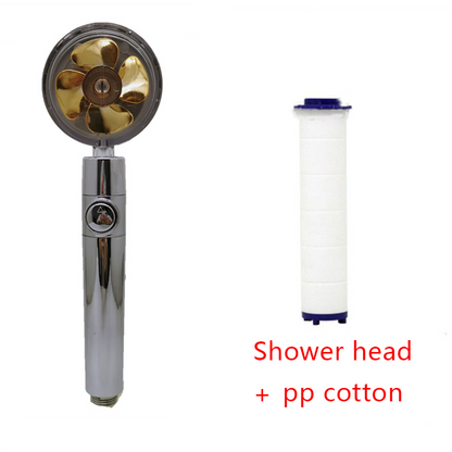 High-Performance Shower Head with Built-In Water Filter and Flow Control