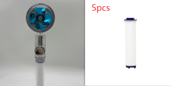 High-Performance Shower Head with Built-In Water Filter and Flow Control