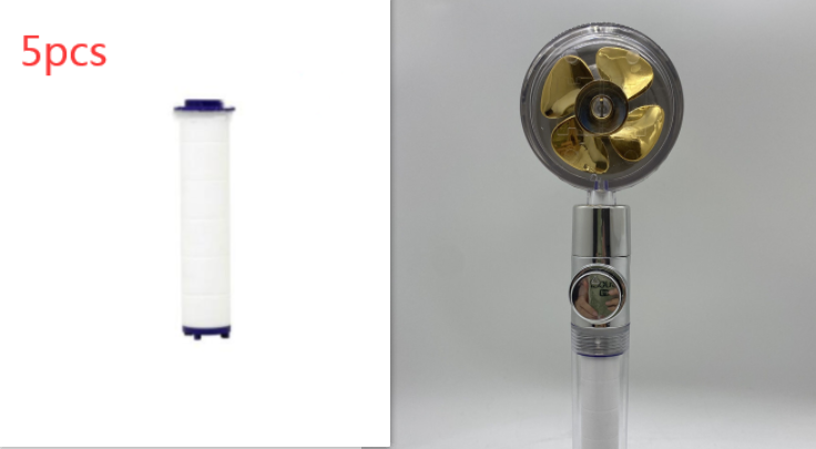 High-Performance Shower Head with Built-In Water Filter and Flow Control