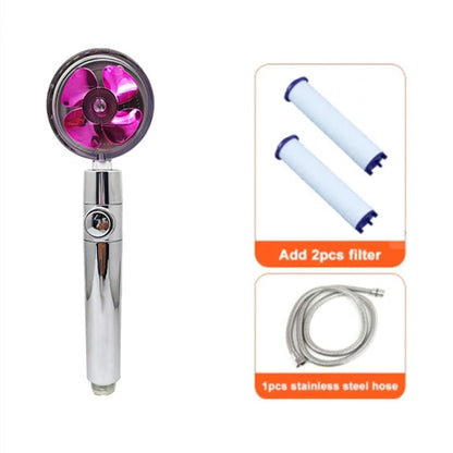High-Performance Shower Head with Built-In Water Filter and Flow Control