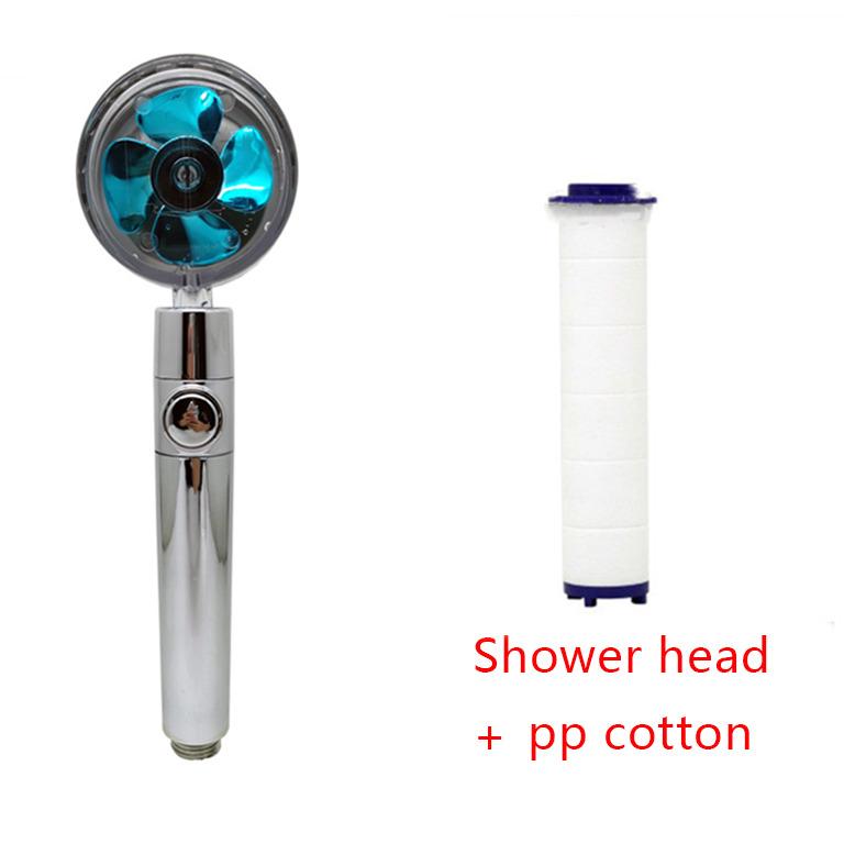 High-Performance Shower Head with Built-In Water Filter and Flow Control