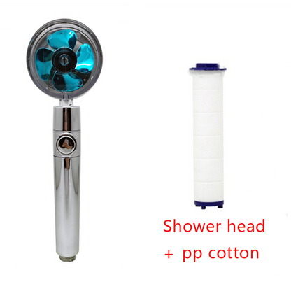 High-Performance Shower Head with Built-In Water Filter and Flow Control