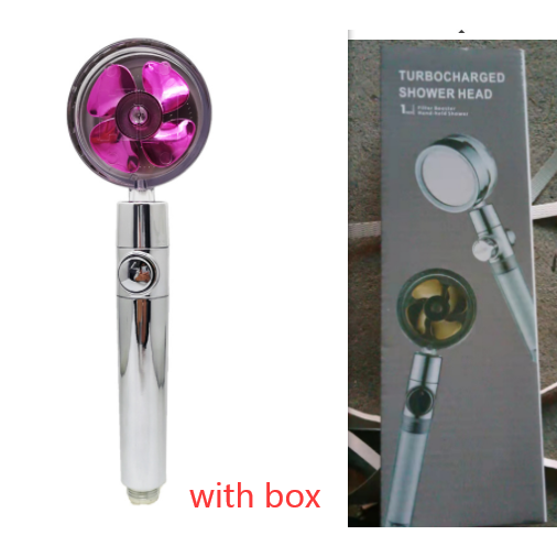 High-Performance Shower Head with Built-In Water Filter and Flow Control