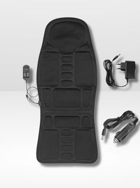 Heated and Massaging Car Seat Cushion + Home & Car Plug
