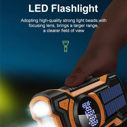 Emergency Radio with Triple Power and 5000mAh Battery Bank