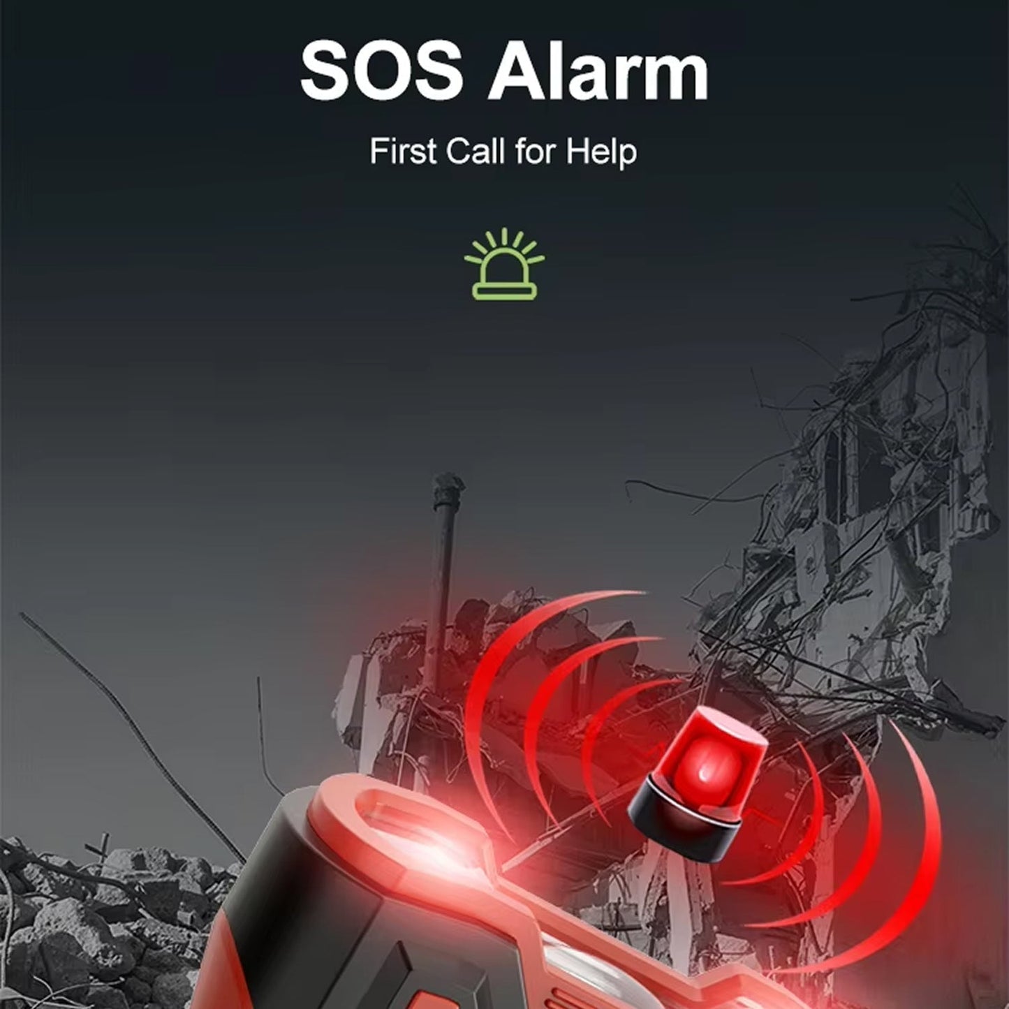 Emergency Radio with Triple Power and 5000mAh Battery Bank