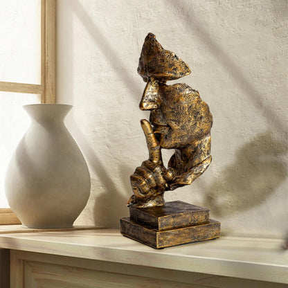 Serene Muse Sculpture – Elegant Modern Art for Any Space
