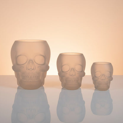 Set of 3 Realistic Skull Silicone Molds for Crafting