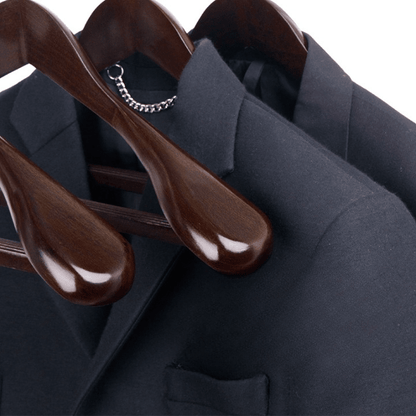 Wooden Hangers for Elegant Wardrobe Organization