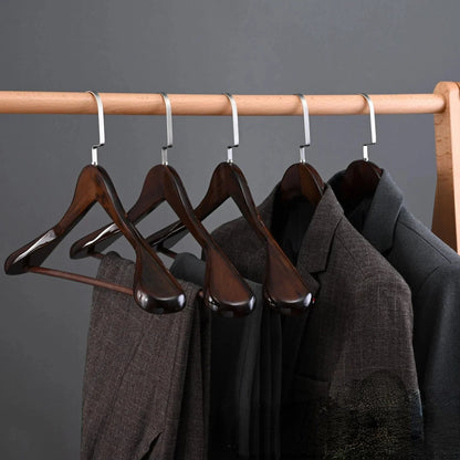 Wooden Hangers for Elegant Wardrobe Organization