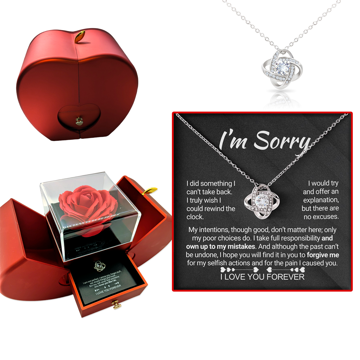 Eternal Bloom - Stunning Jewelry and Sentiment Set