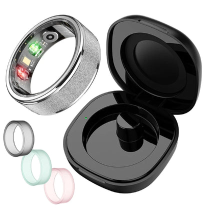 Waterproof Health and Sleep Monitor Smart Ring - 5 ATM