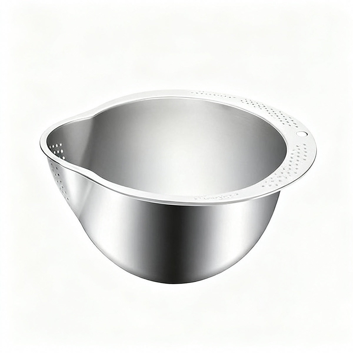 Stainless Steel Colander and Strainer Bowl for Kitchen Washing