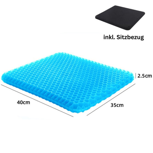 Ergonomic Gel Seat Cushion for Comfort and Support
