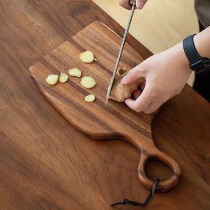 Double-Sided Walnut Cutting Board – Elegant Kitchen Essential