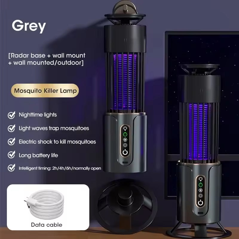 Compact Bug Zapper and Quiet Insect Eliminator