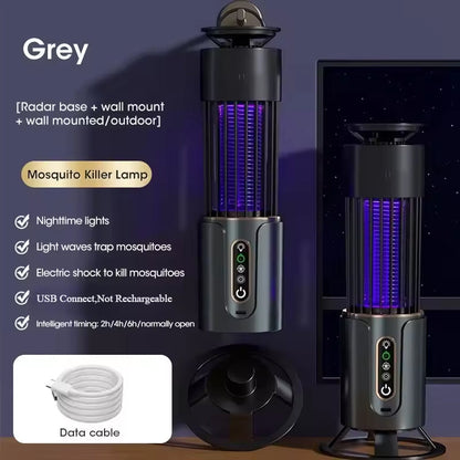Compact Bug Zapper and Quiet Insect Eliminator