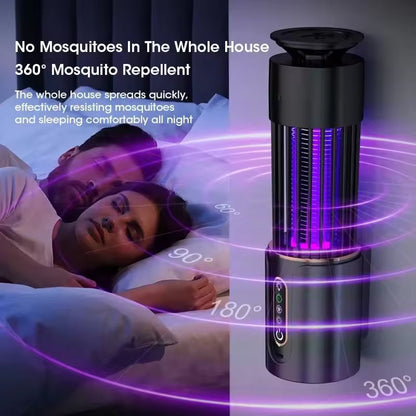 Compact Bug Zapper and Quiet Insect Eliminator
