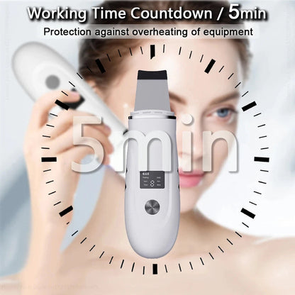 Ultrasonic Skin Scrubber for Deep Cleansing