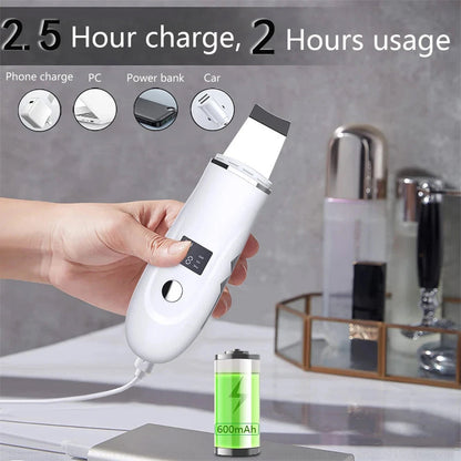 Ultrasonic Skin Scrubber for Deep Cleansing