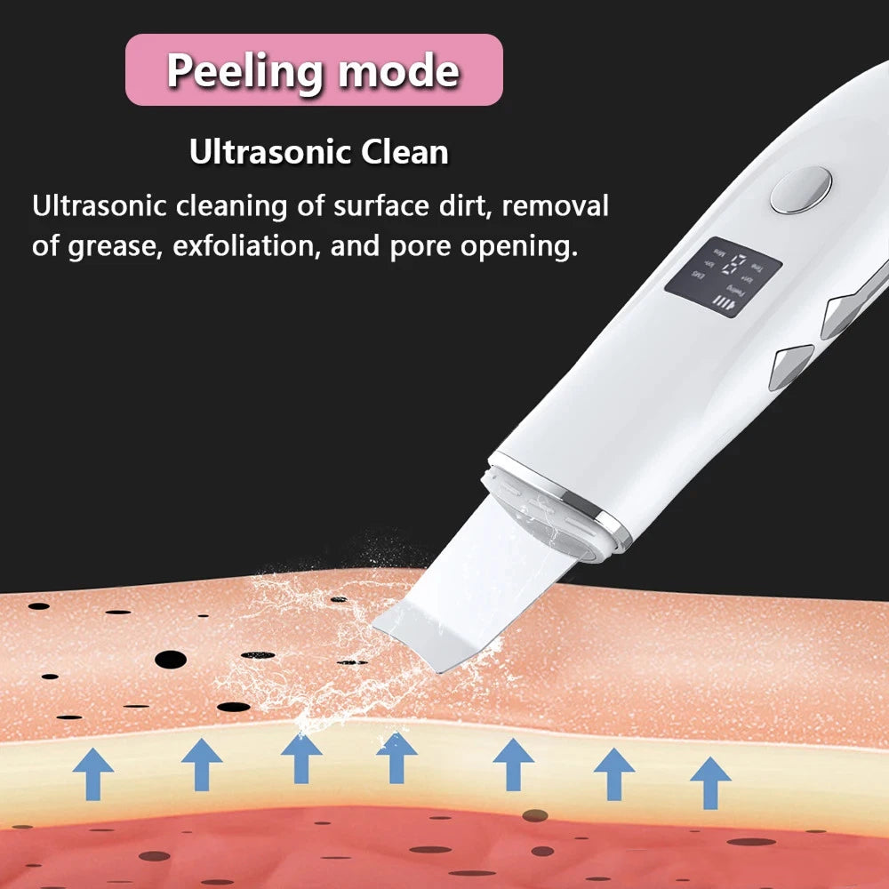 Ultrasonic Skin Scrubber for Deep Cleansing