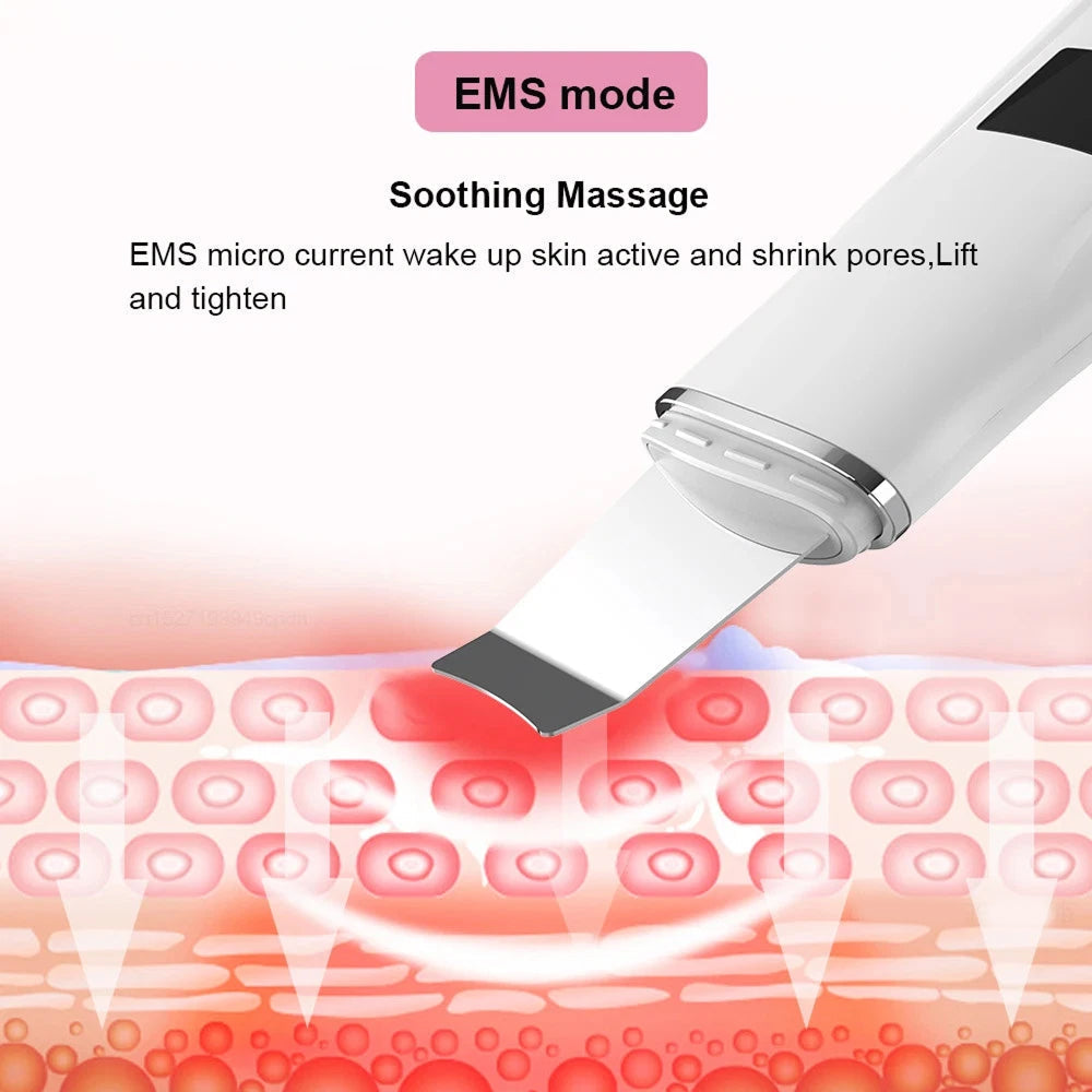 Ultrasonic Skin Scrubber for Deep Cleansing