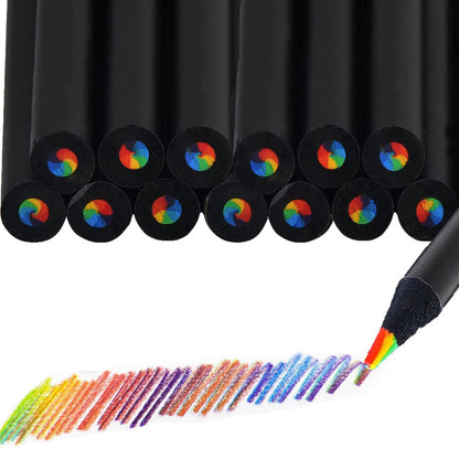 Whimsical Color Splash Pencils for Vibrant Creations