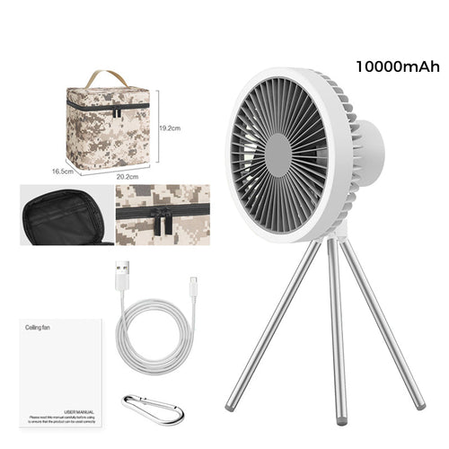 Portable 3-in-1 Smart Fan for Versatile Use
