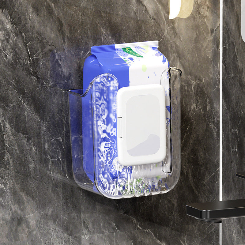 Wall-Mounted Tissue Organizer for a Clutter-Free Space