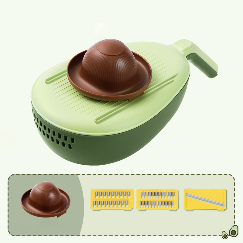Vegetable Cutter in Avocado Shape – Slicer and Chopper Tool
