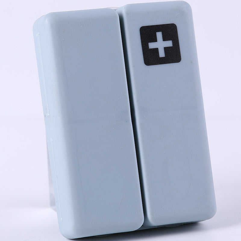 Portable Medication Organizer with 7 Compartments