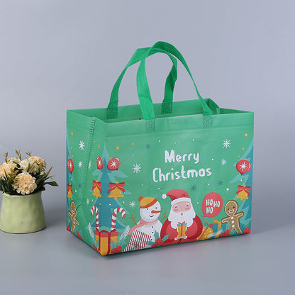 Colorful Holiday Gift Bags with Sturdy Handles - Assorted Designs
