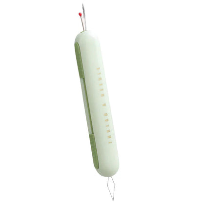 Dual Function Needle Threader and Stitch Remover Tool