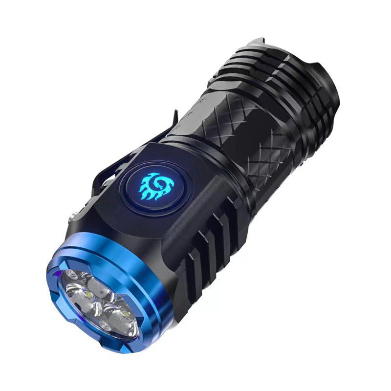 Compact LED Flashlight with 5 Modes | USB-C Rechargeable | Waterproof & Durable