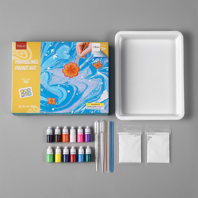 Water Marbling Paint Set - Color Magic [Last Day Discount]