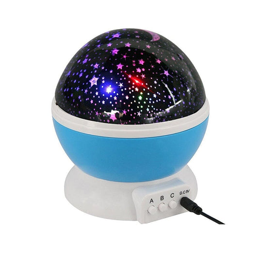 50% Off | LED Rotating Night Light Projector with Starry Sky