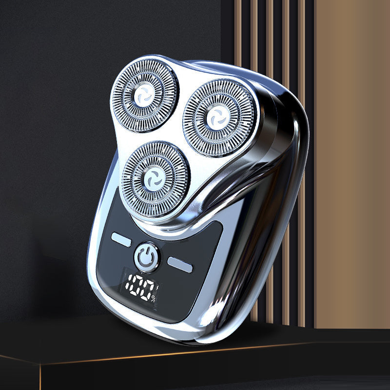 3-in-1 Rechargeable Men's Shaver with Flexible Heads