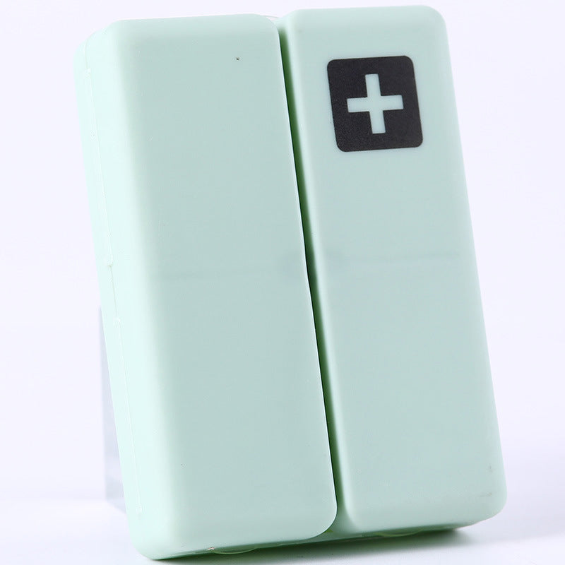 Portable Medication Organizer with 7 Compartments