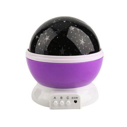 50% Off | LED Rotating Night Light Projector with Starry Sky