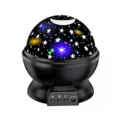 50% Off | LED Rotating Night Light Projector with Starry Sky