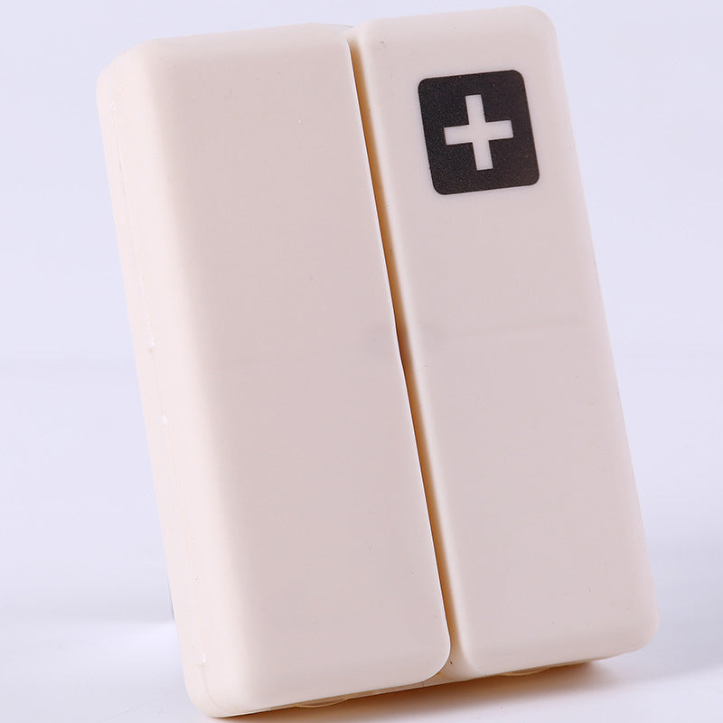Portable Medication Organizer with 7 Compartments