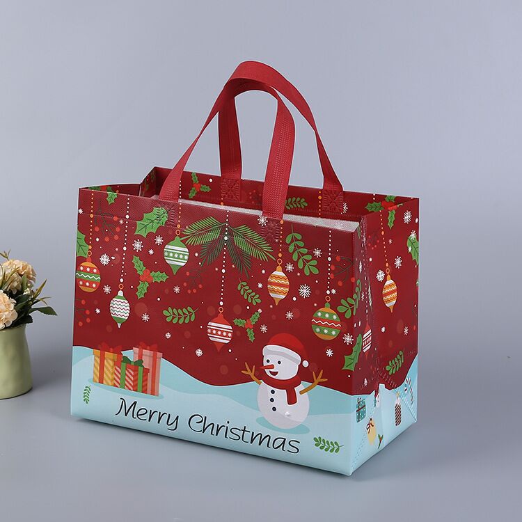 Colorful Holiday Gift Bags with Sturdy Handles - Assorted Designs