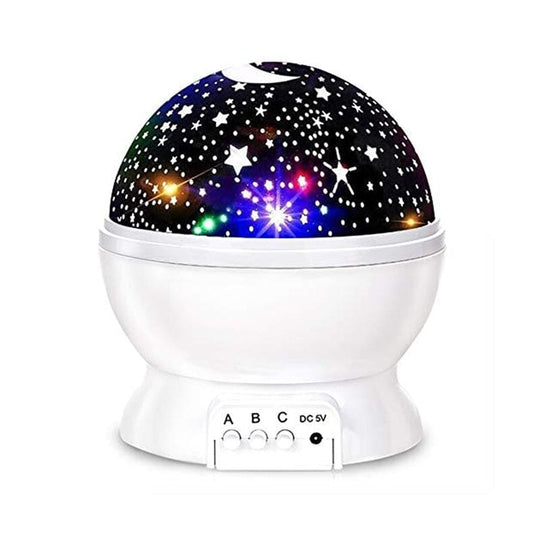 50% Off | LED Rotating Night Light Projector with Starry Sky