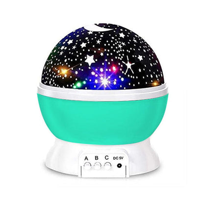 50% Off | LED Rotating Night Light Projector with Starry Sky